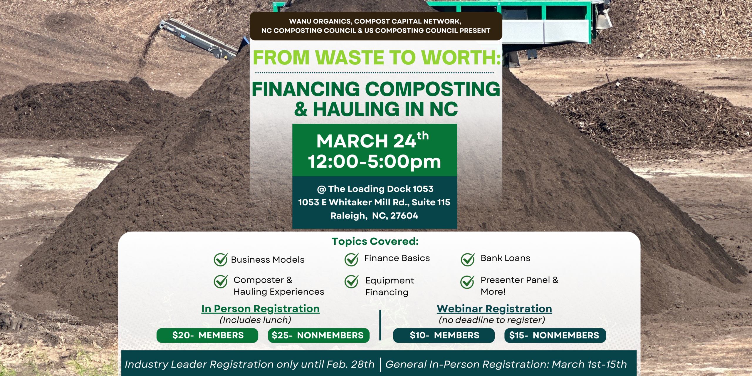 2026 From Waste to Worth Website Banner